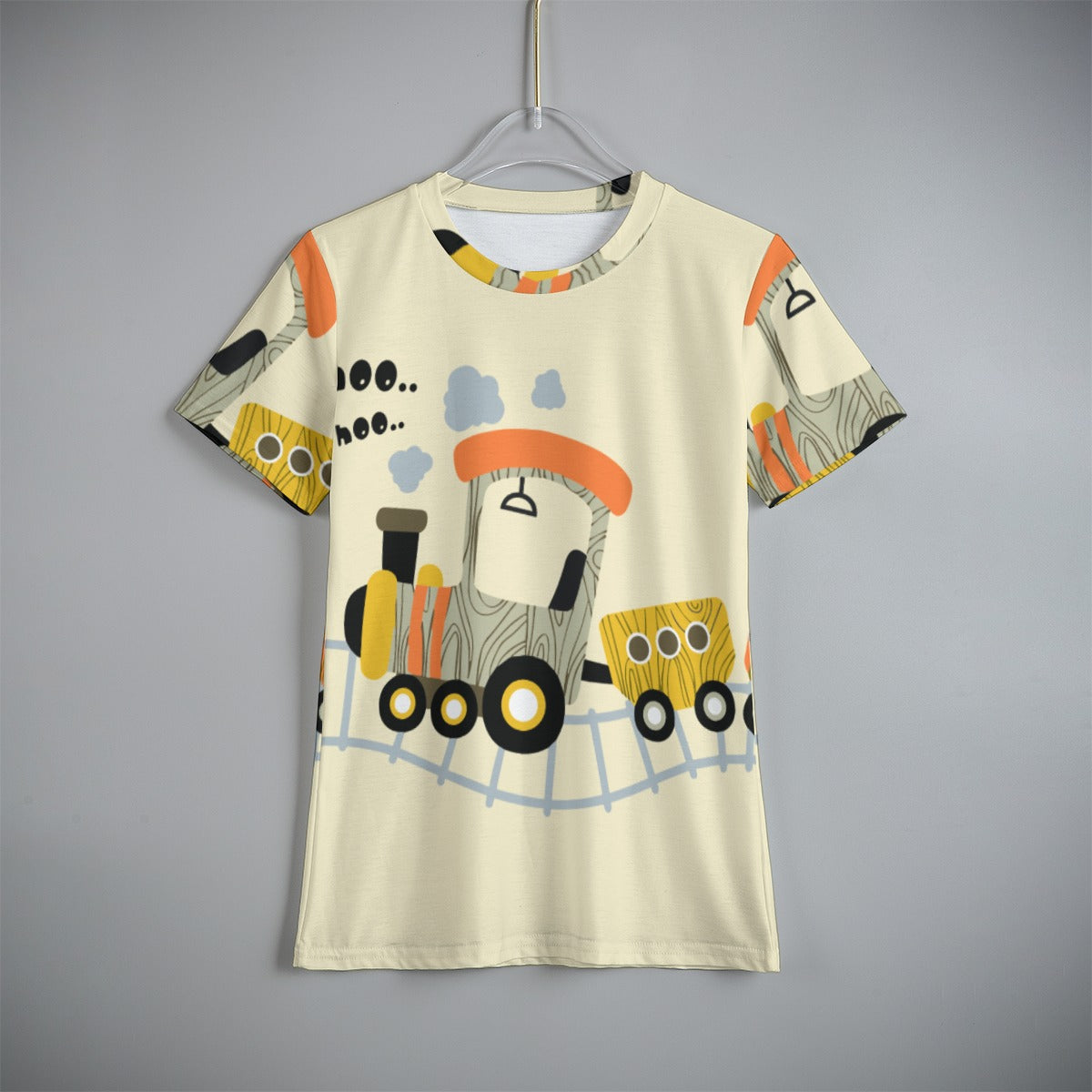 Grafica Kids Train Print Kid's T-Shirt