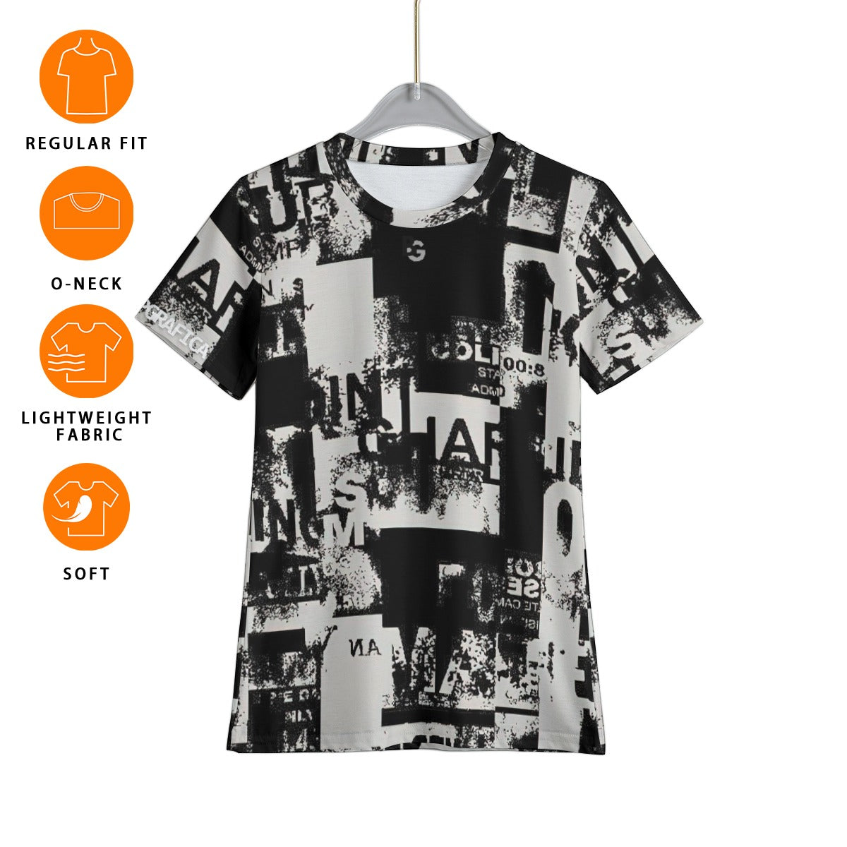 Grafica Kids 8 Oclock Print Kid's T-Shirt