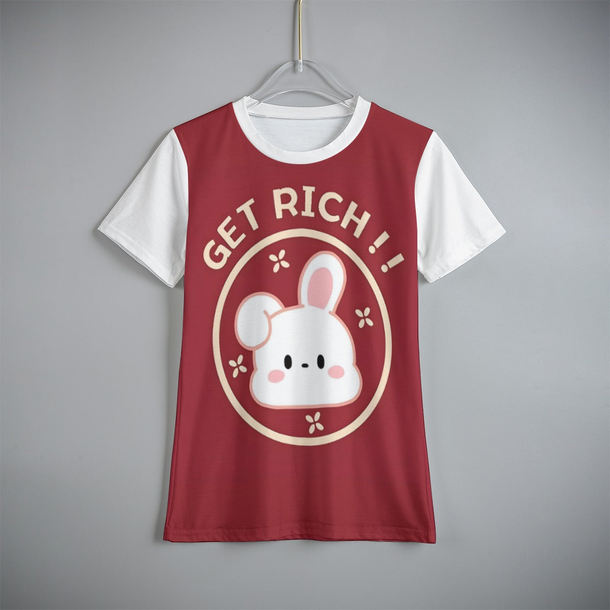 Grafica Kid's Get Rich Print Kid's T-Shirt