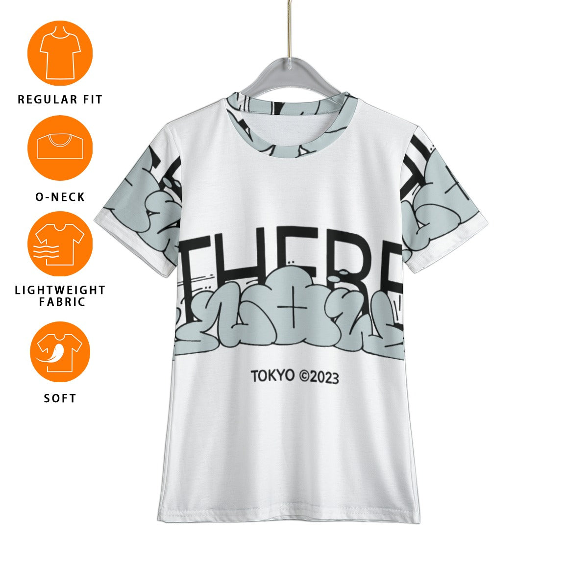 Grafica Kid's There Tokyo Print Kid's T-Shirt