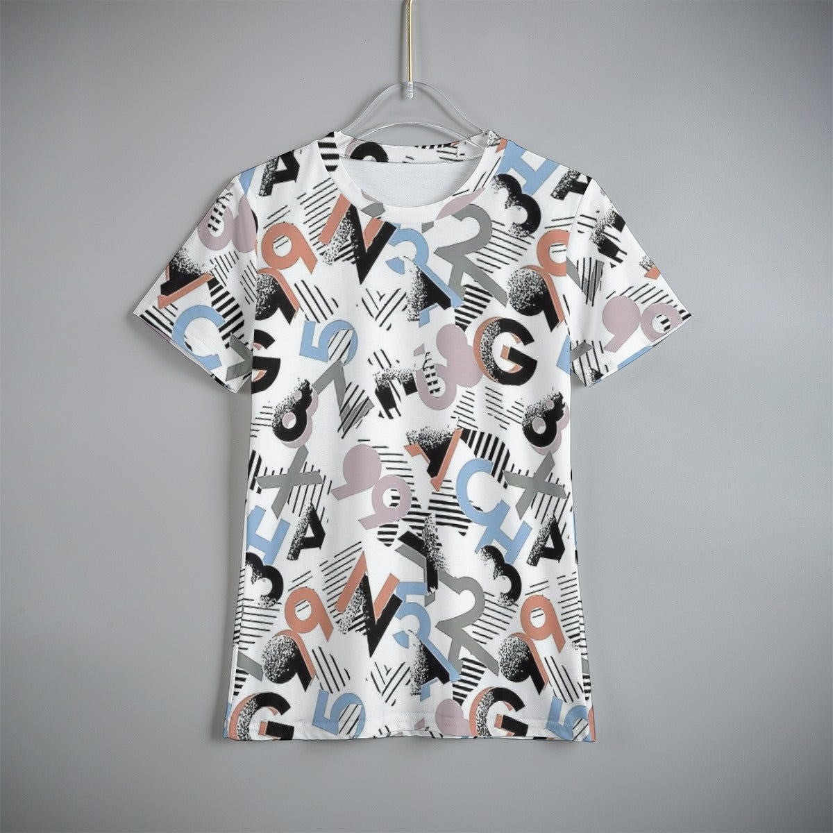 Grafica Kids Alpha Numeral Print Kid's T-Shirt