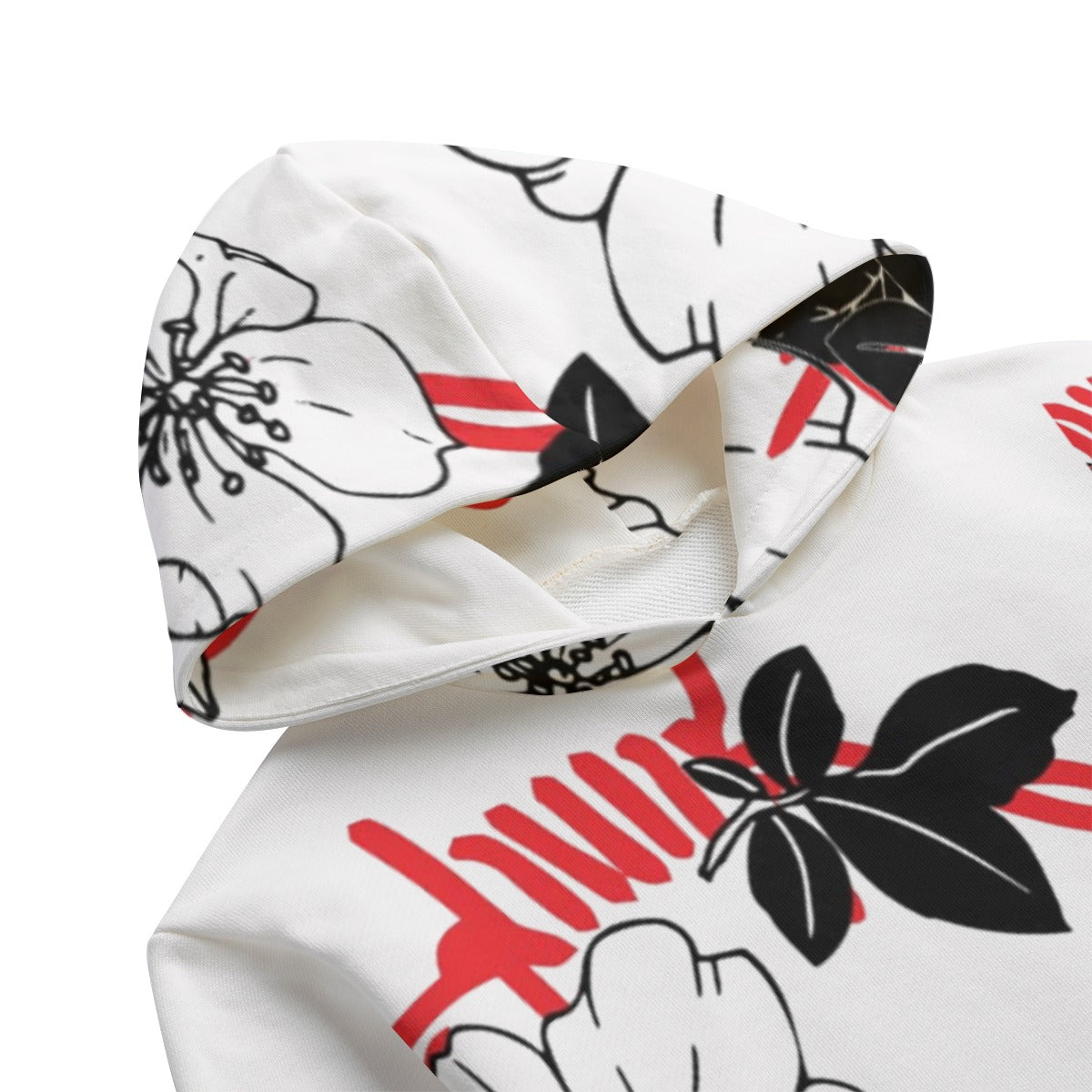 Grafica Kids Blossom Print Kid's Pullover Hoodie | 310GSM Cotton