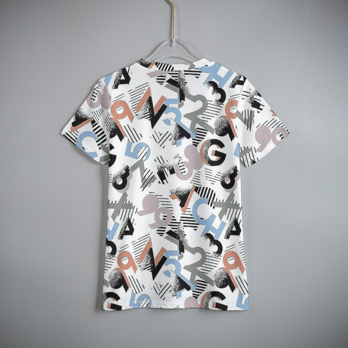 Grafica Kids Alpha Numeral Print Kid's T-Shirt