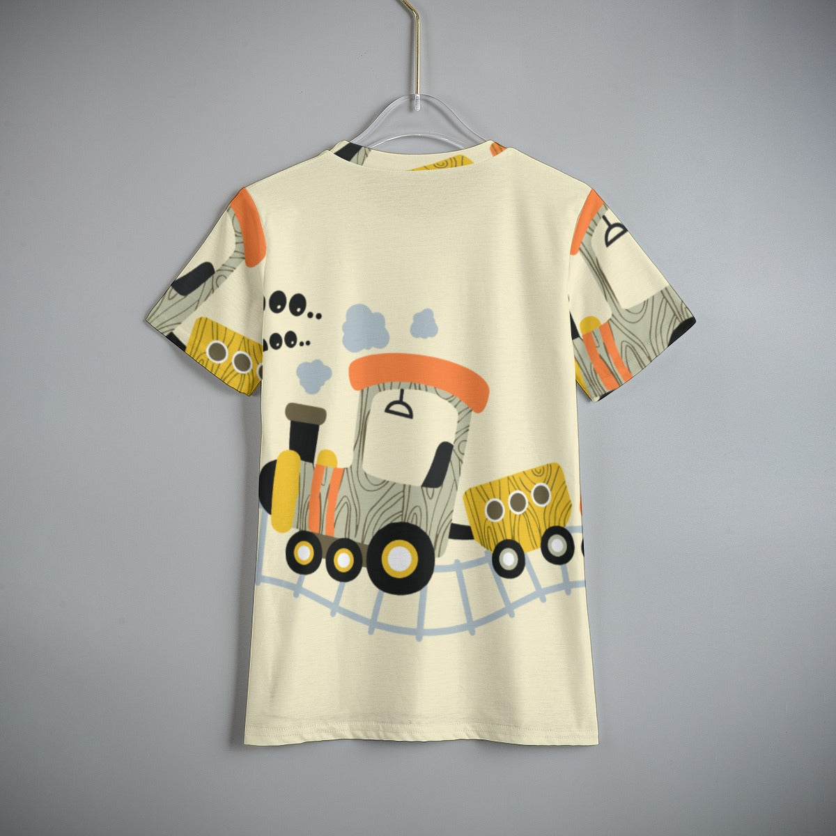 Grafica Kids Train Print Kid's T-Shirt