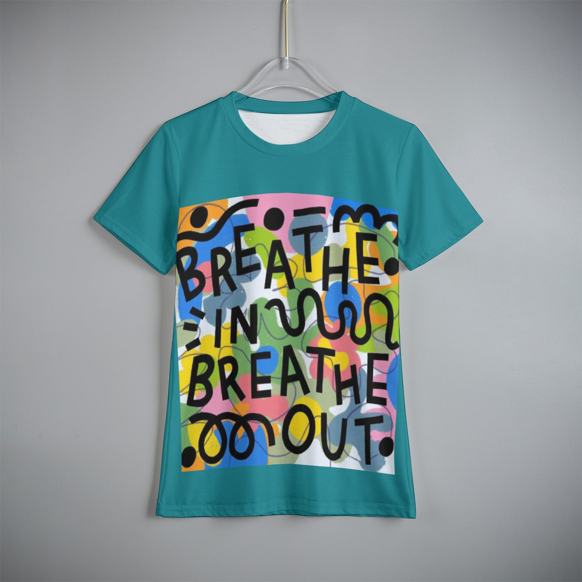 Grafica Kids Breathe Print Kid's T-Shirt