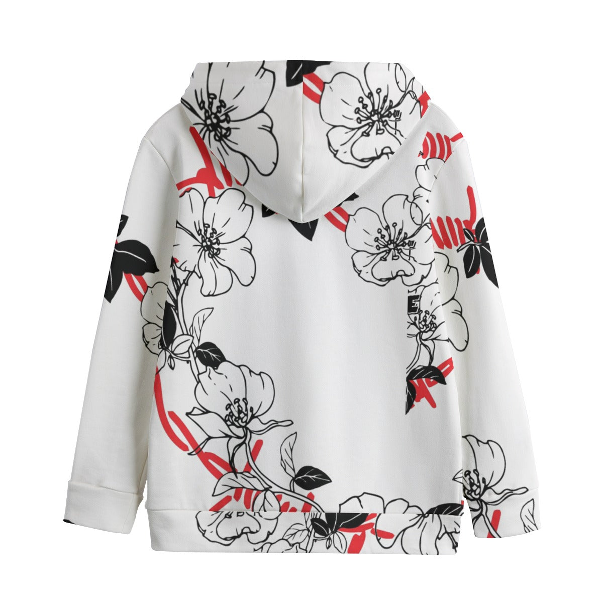 Grafica Kids Blossom Print Kid's Pullover Hoodie | 310GSM Cotton