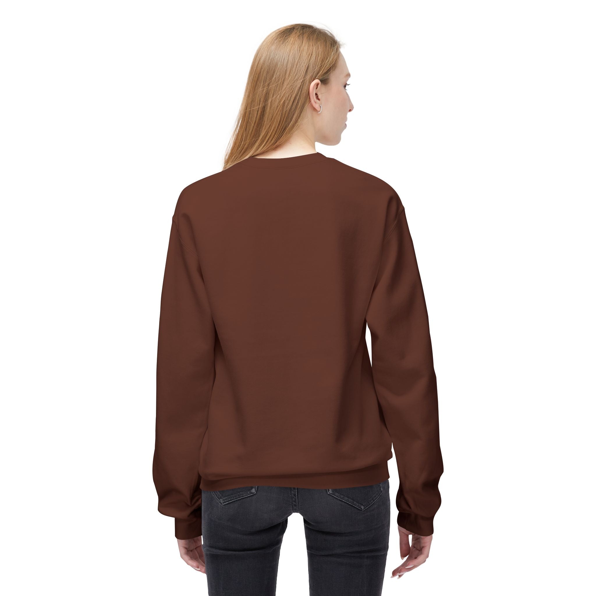 Unisex Fleece Crewneck Sweatshirt - Cozy and Stylish, Perfect for Casual Wear, Gifts for Friends, Layering, and Everyday Comfort