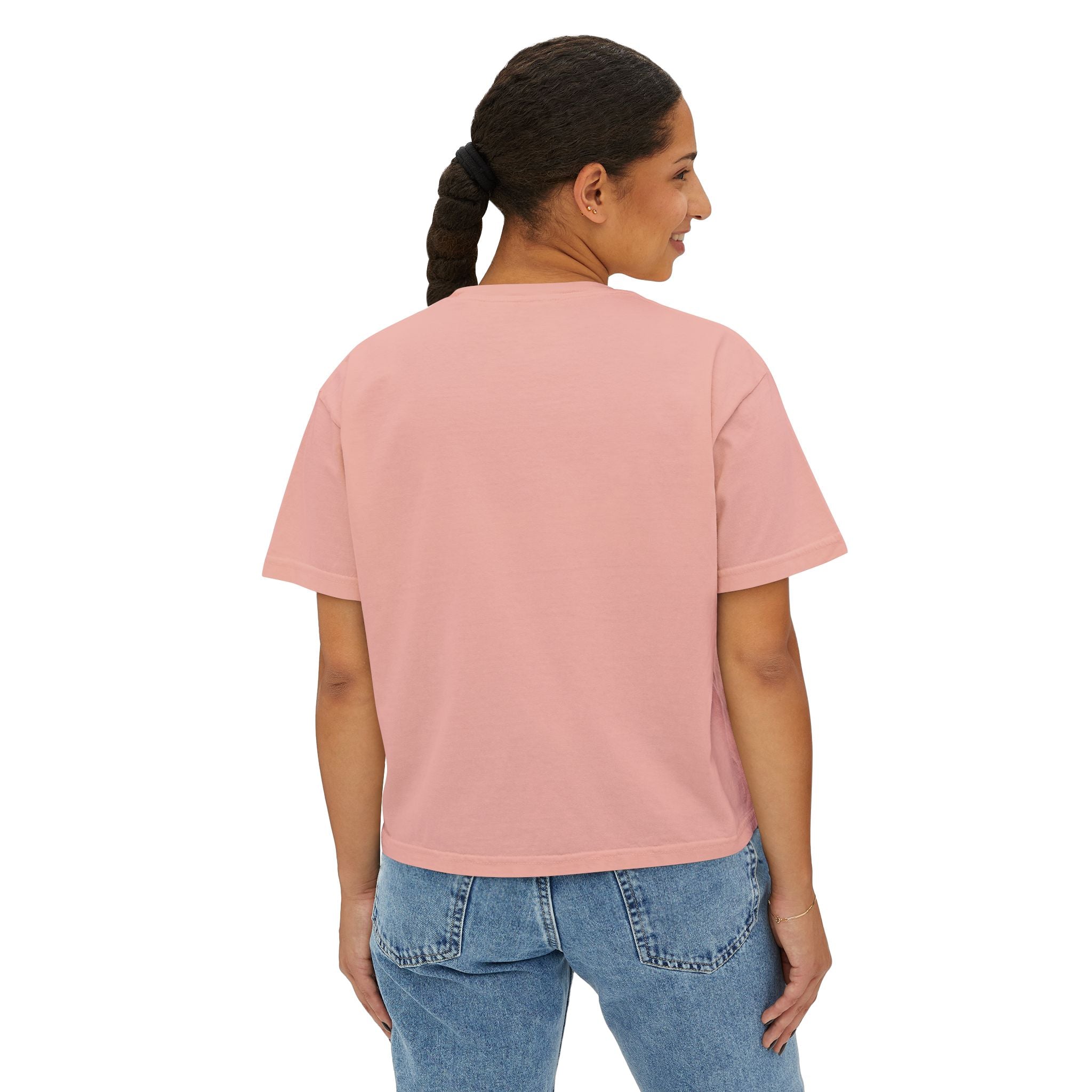Trendy Women's Boxy Tee, Casual Graphic Top, Stylish Summer Shirt, Everyday Wear, Gift for Her