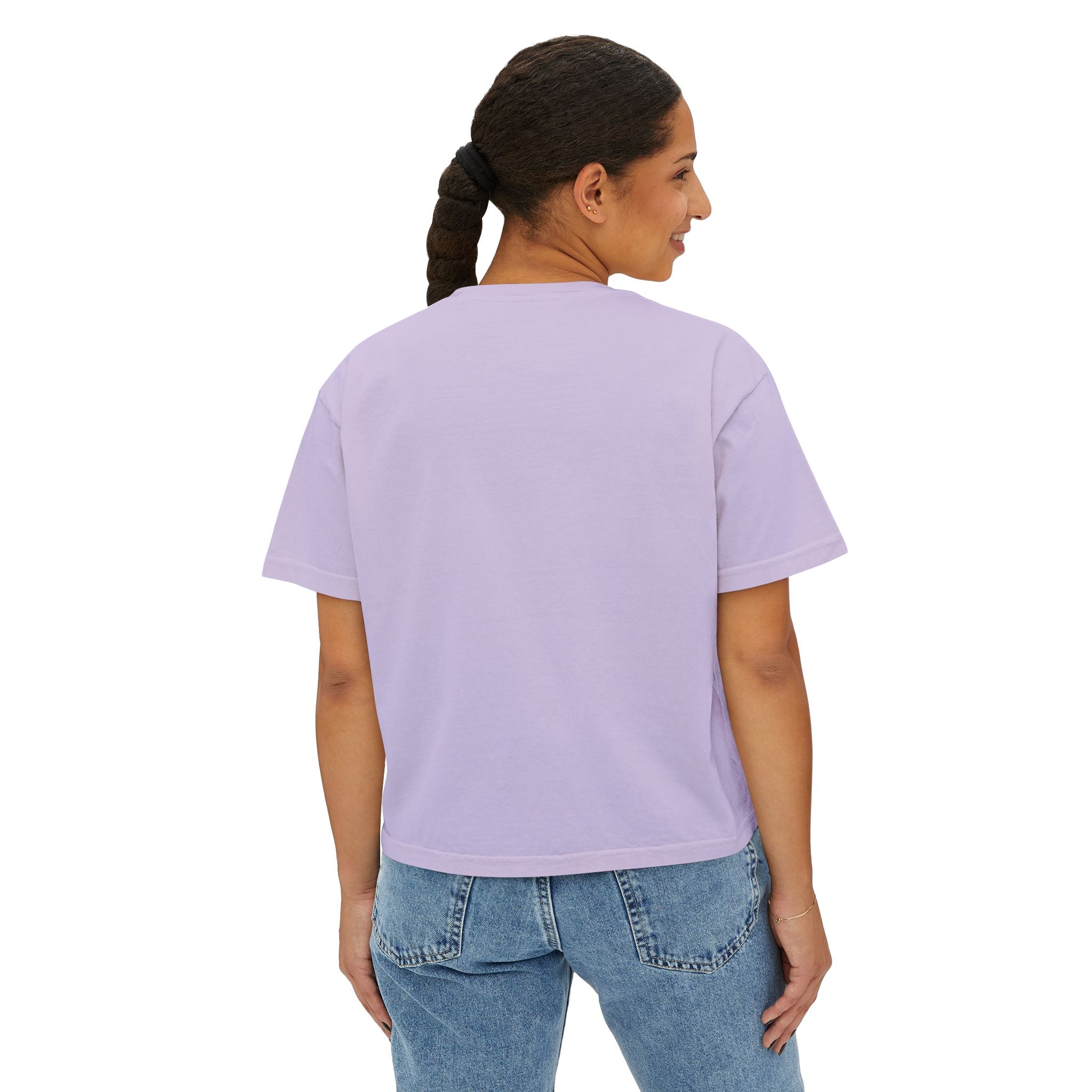 Trendy Women's Boxy Tee, Casual Graphic Top, Stylish Summer Shirt, Everyday Wear, Gift for Her