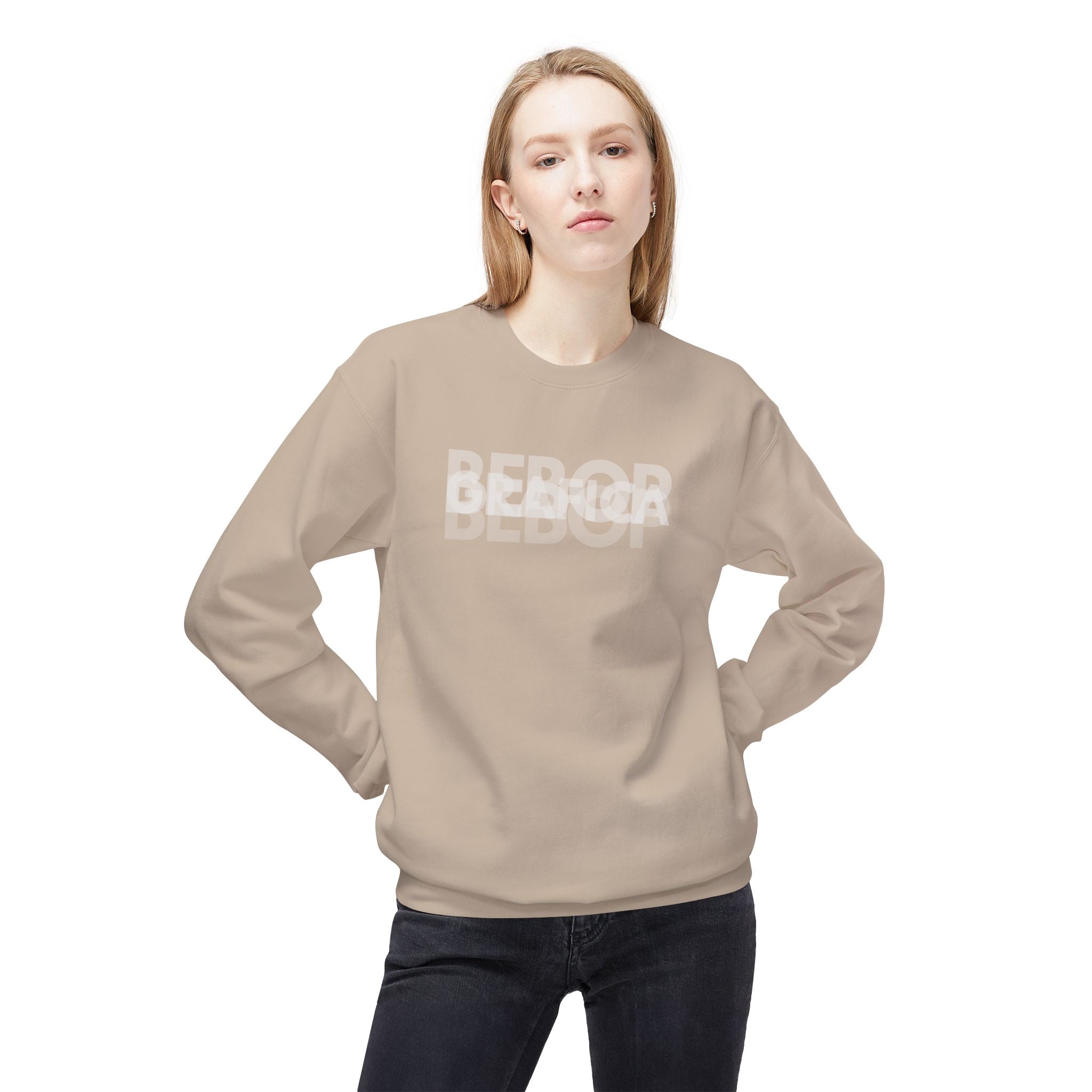 Unisex Fleece Crewneck Sweatshirt - Cozy and Stylish, Perfect for Casual Wear, Gifts for Friends, Layering, and Everyday Comfort