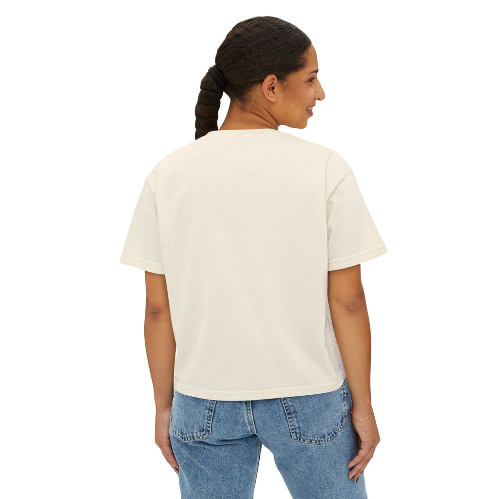 Trendy Women's Boxy Tee, Casual Graphic Top, Stylish Summer Shirt, Everyday Wear, Gift for Her