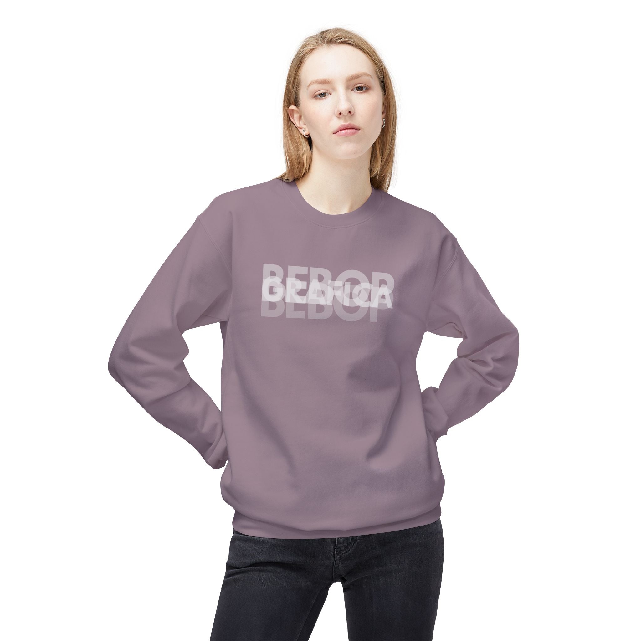 Unisex Fleece Crewneck Sweatshirt - Cozy and Stylish, Perfect for Casual Wear, Gifts for Friends, Layering, and Everyday Comfort