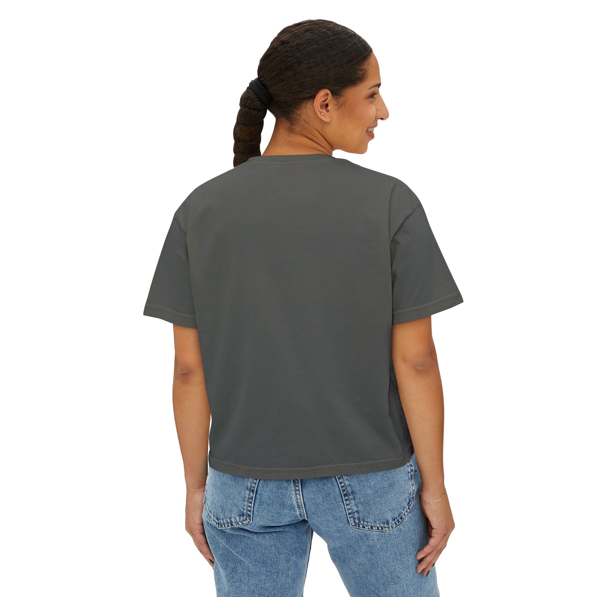 Trendy Women's Boxy Tee, Casual Graphic Top, Stylish Summer Shirt, Everyday Wear, Gift for Her