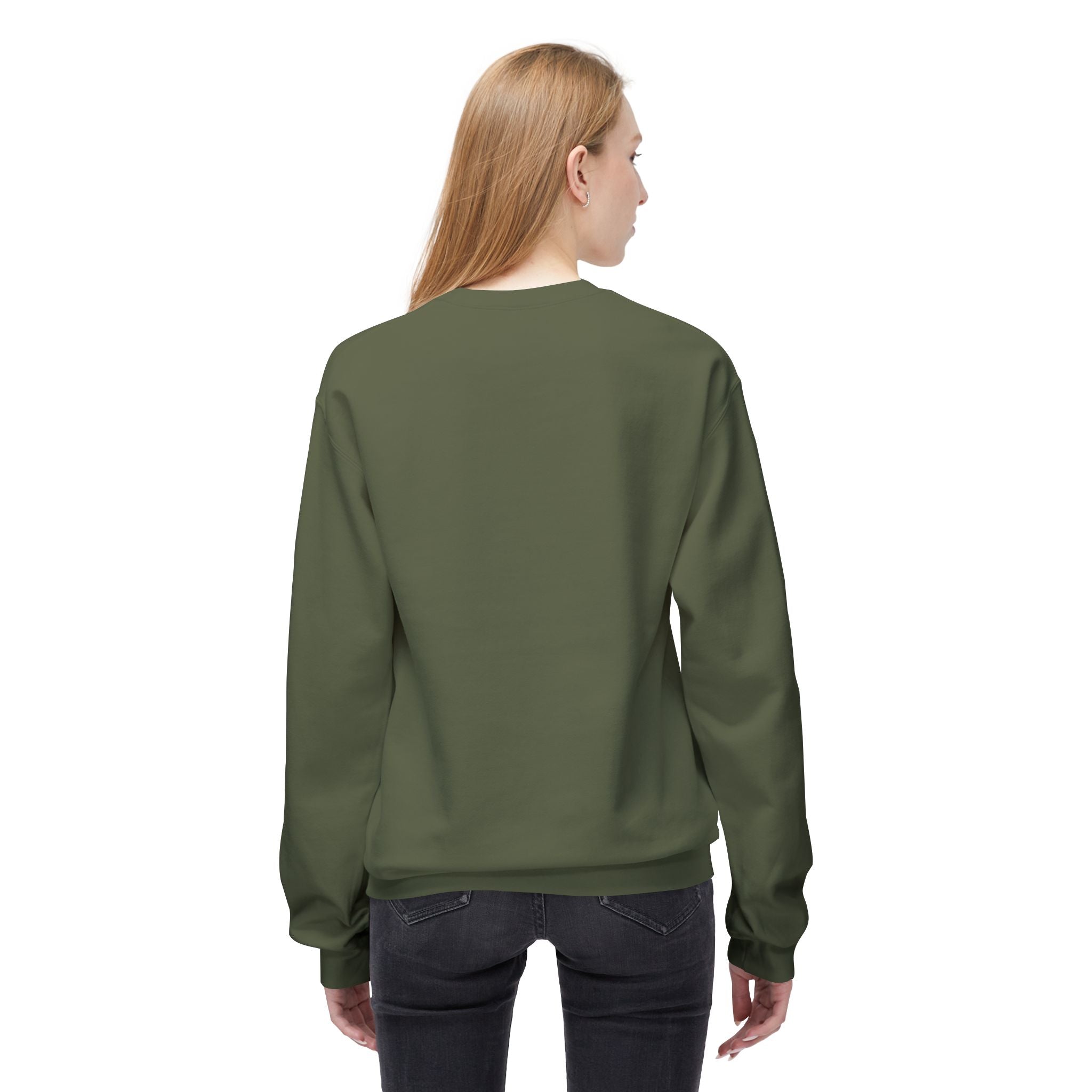 Unisex Fleece Crewneck Sweatshirt - Cozy and Stylish, Perfect for Casual Wear, Gifts for Friends, Layering, and Everyday Comfort