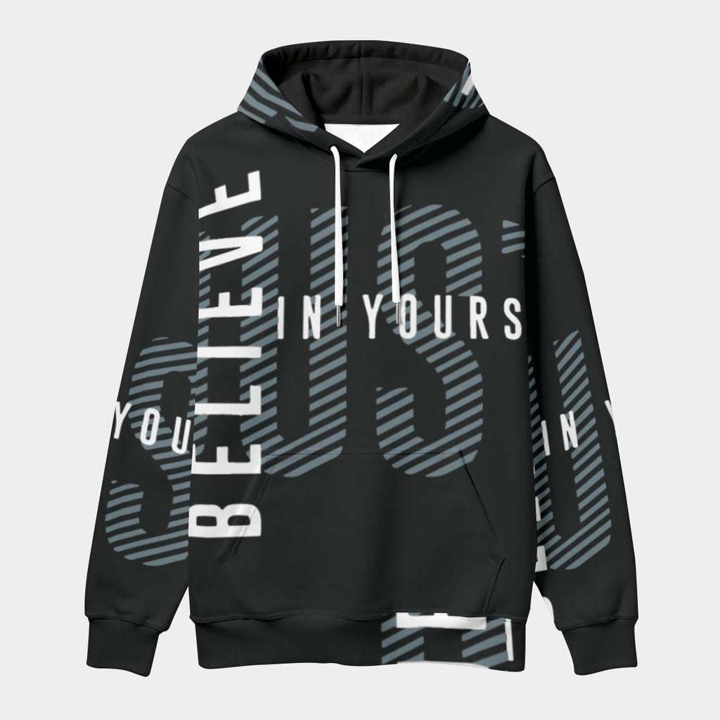Grafica I Believe - Men's Thicken Pullover Hoodie