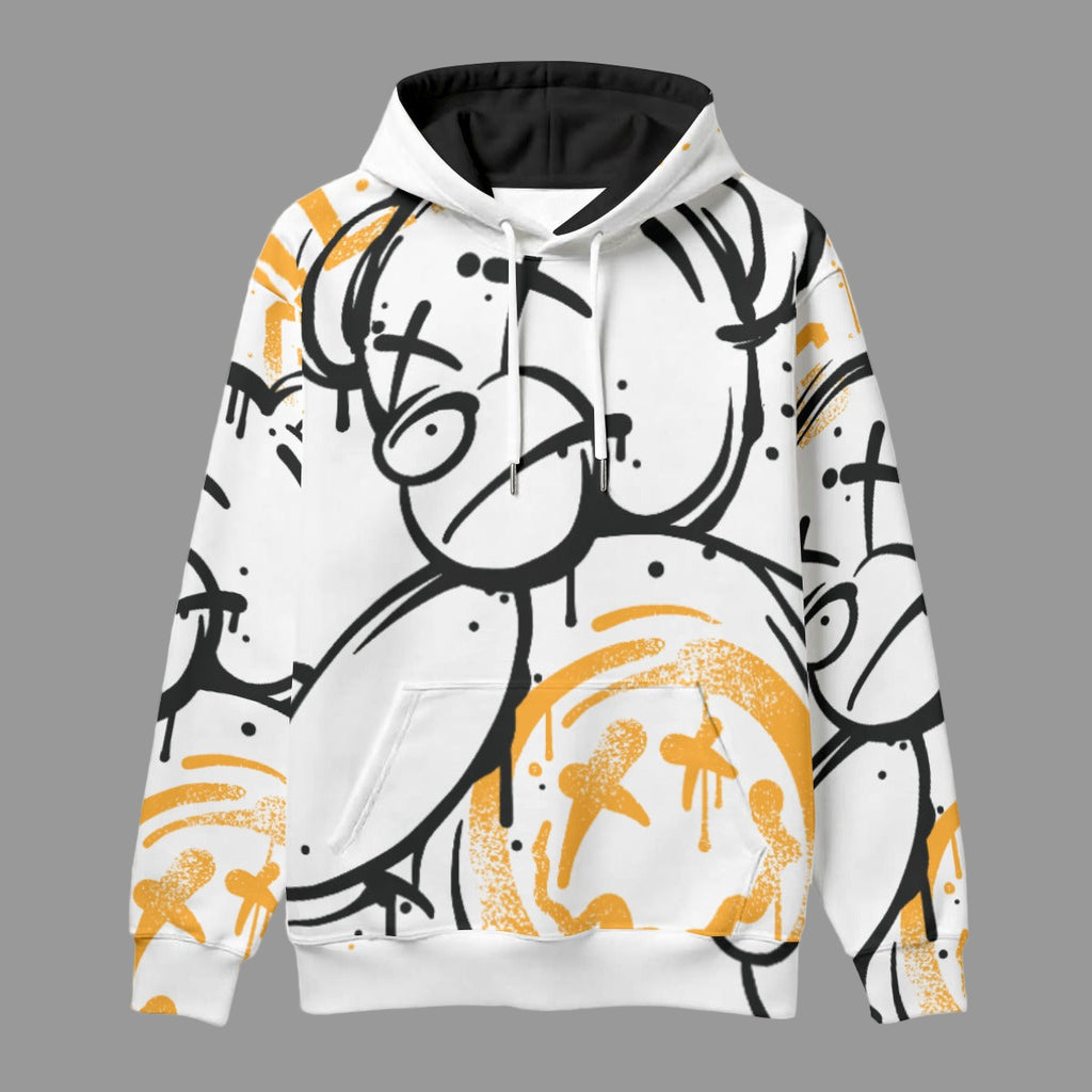 Grafica Bear Men's Thicken Pullover Hoodie