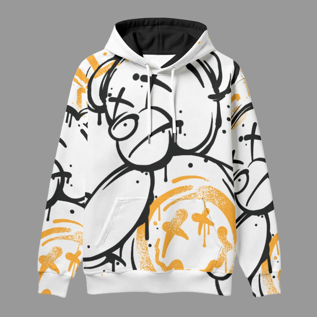 Grafica Bear Men's Thicken Pullover Hoodie