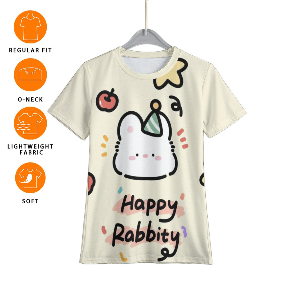 Grafica Kids Rabbity Print Kid's T-Shirt