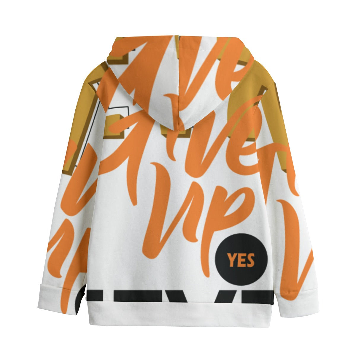 Grafica Kids Don't Give Up Print Kid's Pullover Hoodie | 310GSM Cotton