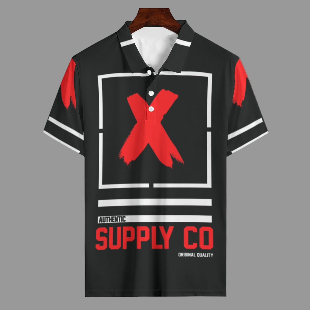 Grafica X Supply Men's Polo Shirt | 160GSM Waffle