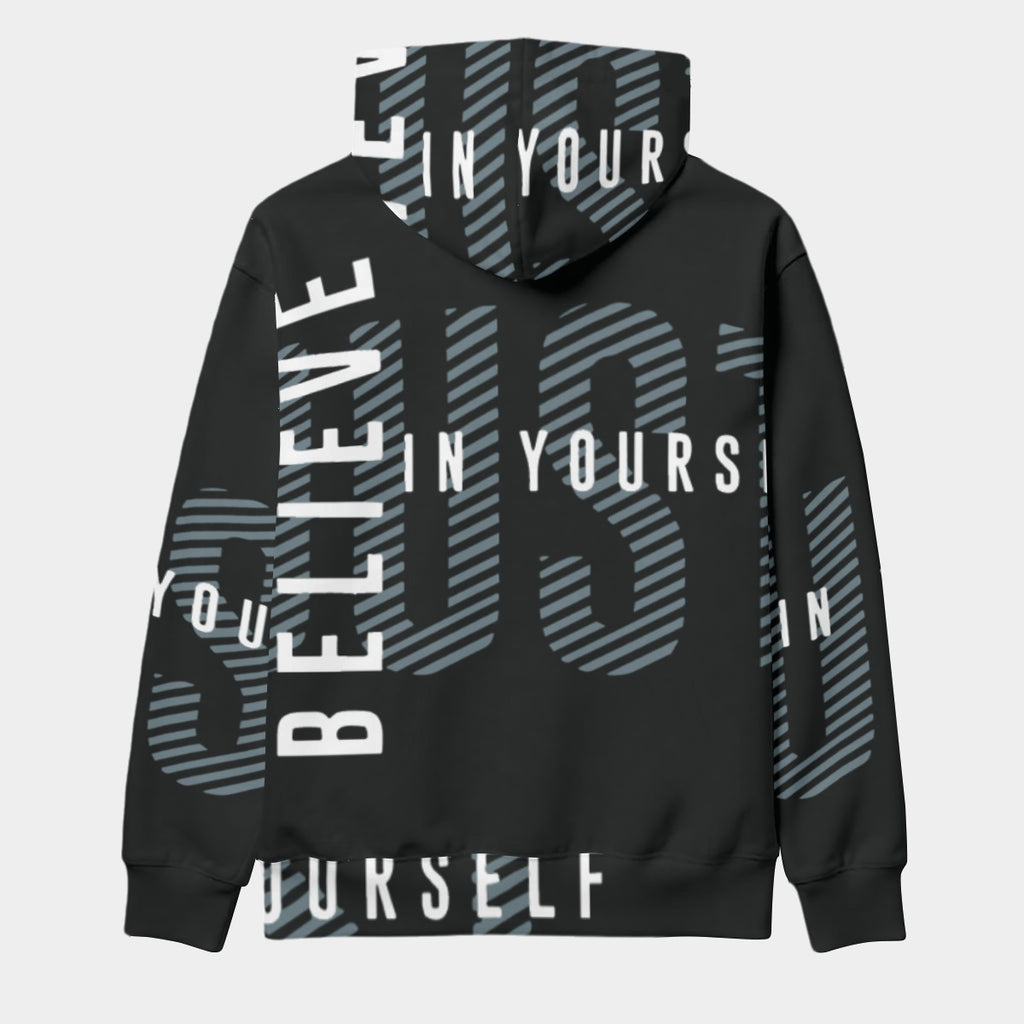 Grafica I Believe - Men's Thicken Pullover Hoodie