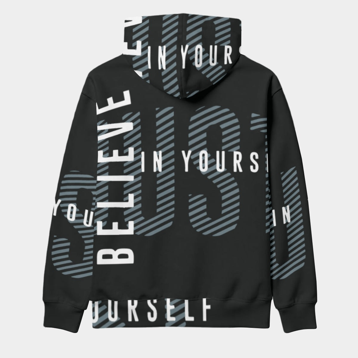 Grafica I Believe - Men's Thicken Pullover Hoodie
