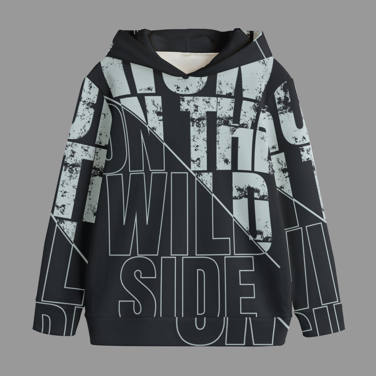Grafica Kids Wild Side Print Kid's Pullover Hoodie | 310GSM Cotton