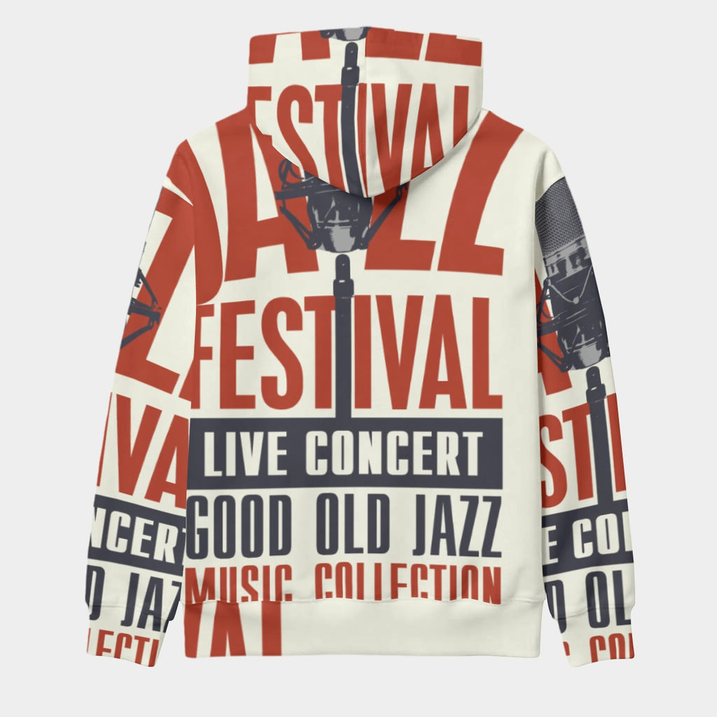 Grafica Festival Men's Thicken Pullover Hoodie
