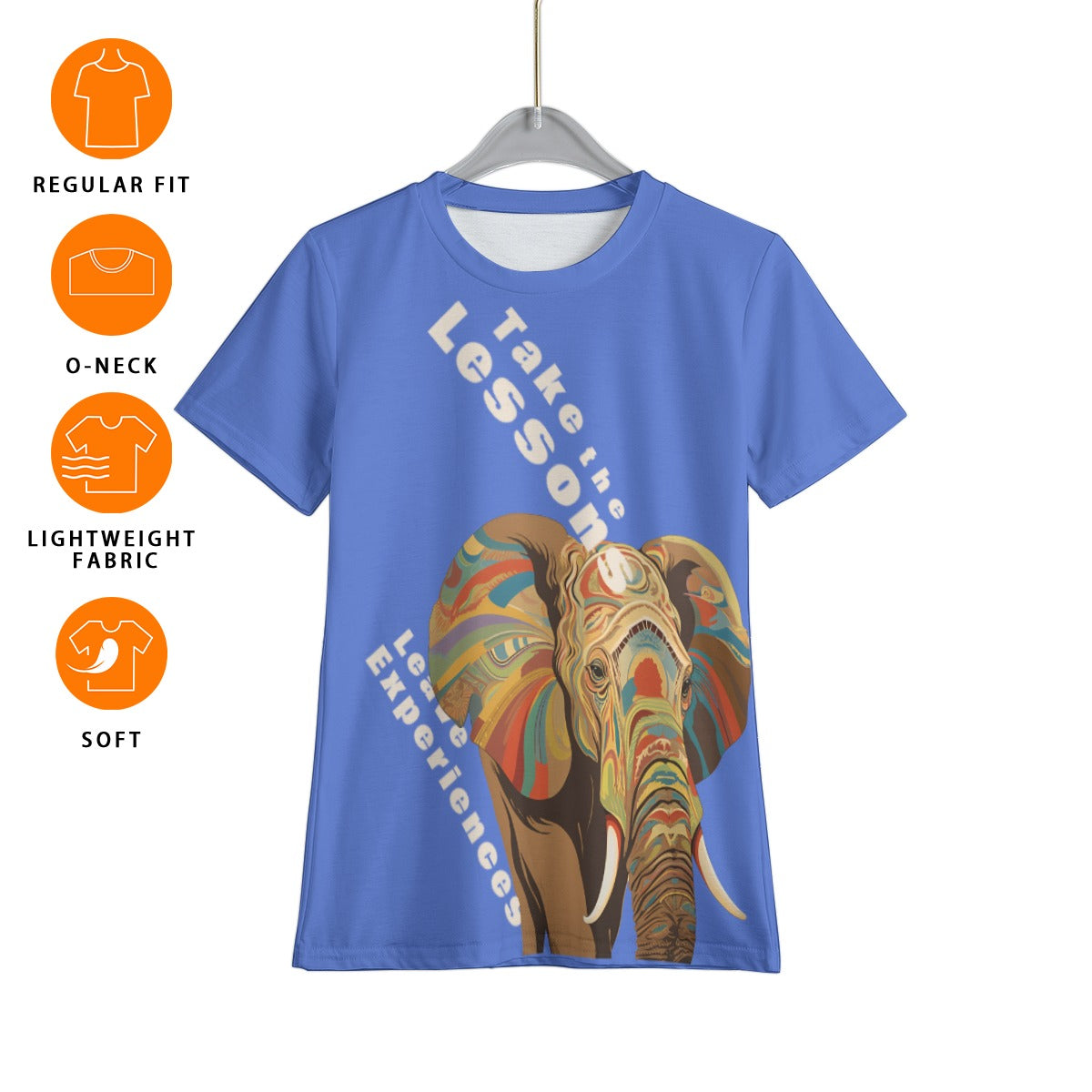 Grafica Kids Lessons and Experiences Print Kid's T-Shirt