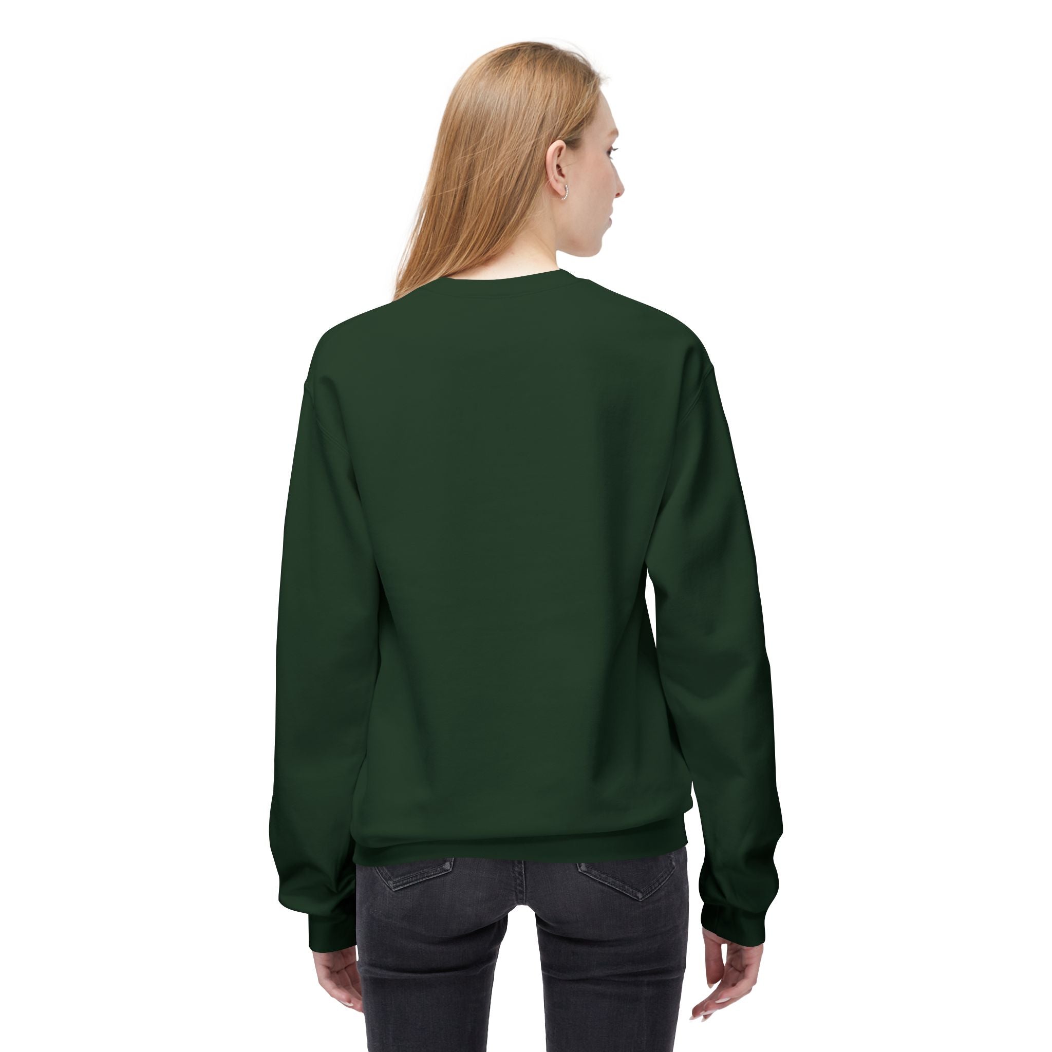 Unisex Fleece Crewneck Sweatshirt - Cozy and Stylish, Perfect for Casual Wear, Gifts for Friends, Layering, and Everyday Comfort