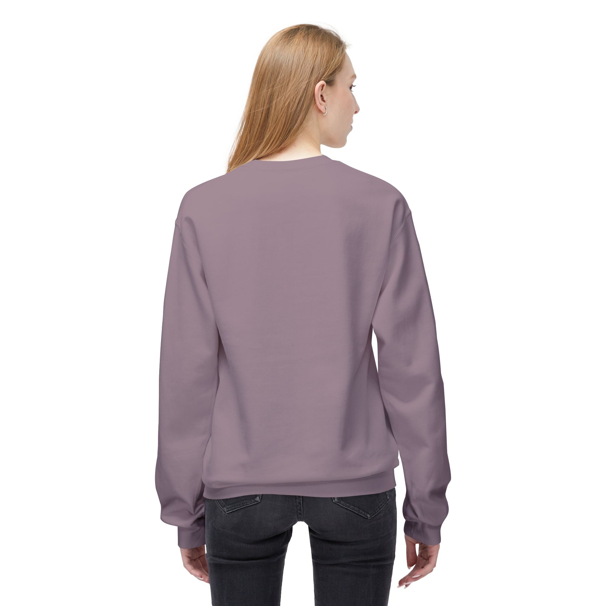 Unisex Fleece Crewneck Sweatshirt - Cozy and Stylish, Perfect for Casual Wear, Gifts for Friends, Layering, and Everyday Comfort