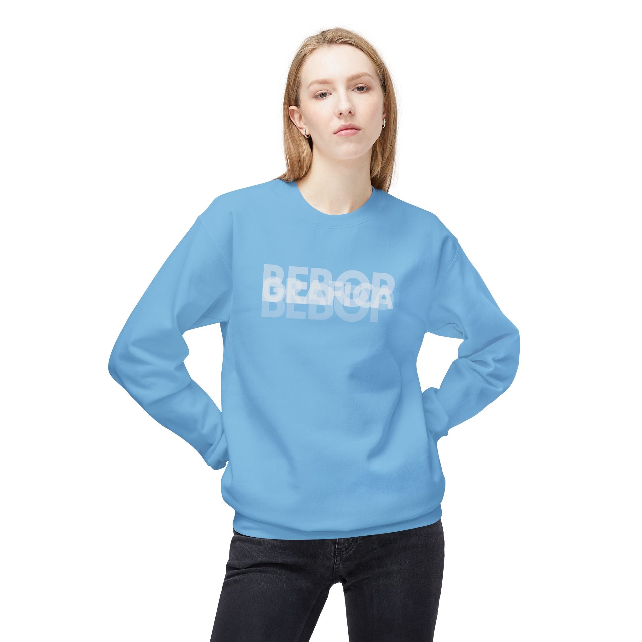 Unisex Fleece Crewneck Sweatshirt - Cozy and Stylish, Perfect for Casual Wear, Gifts for Friends, Layering, and Everyday Comfort