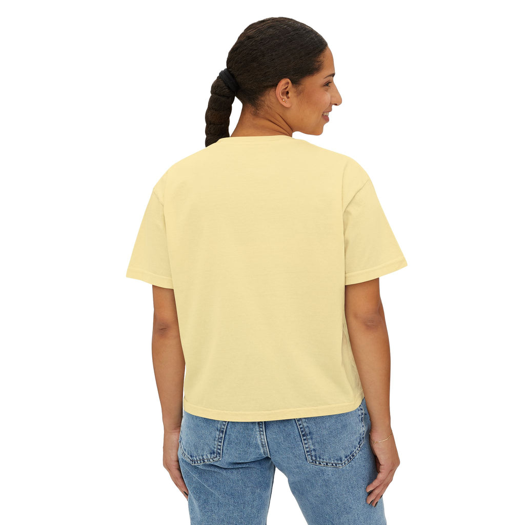Trendy Women's Boxy Tee, Casual Graphic Top, Stylish Summer Shirt, Everyday Wear, Gift for Her