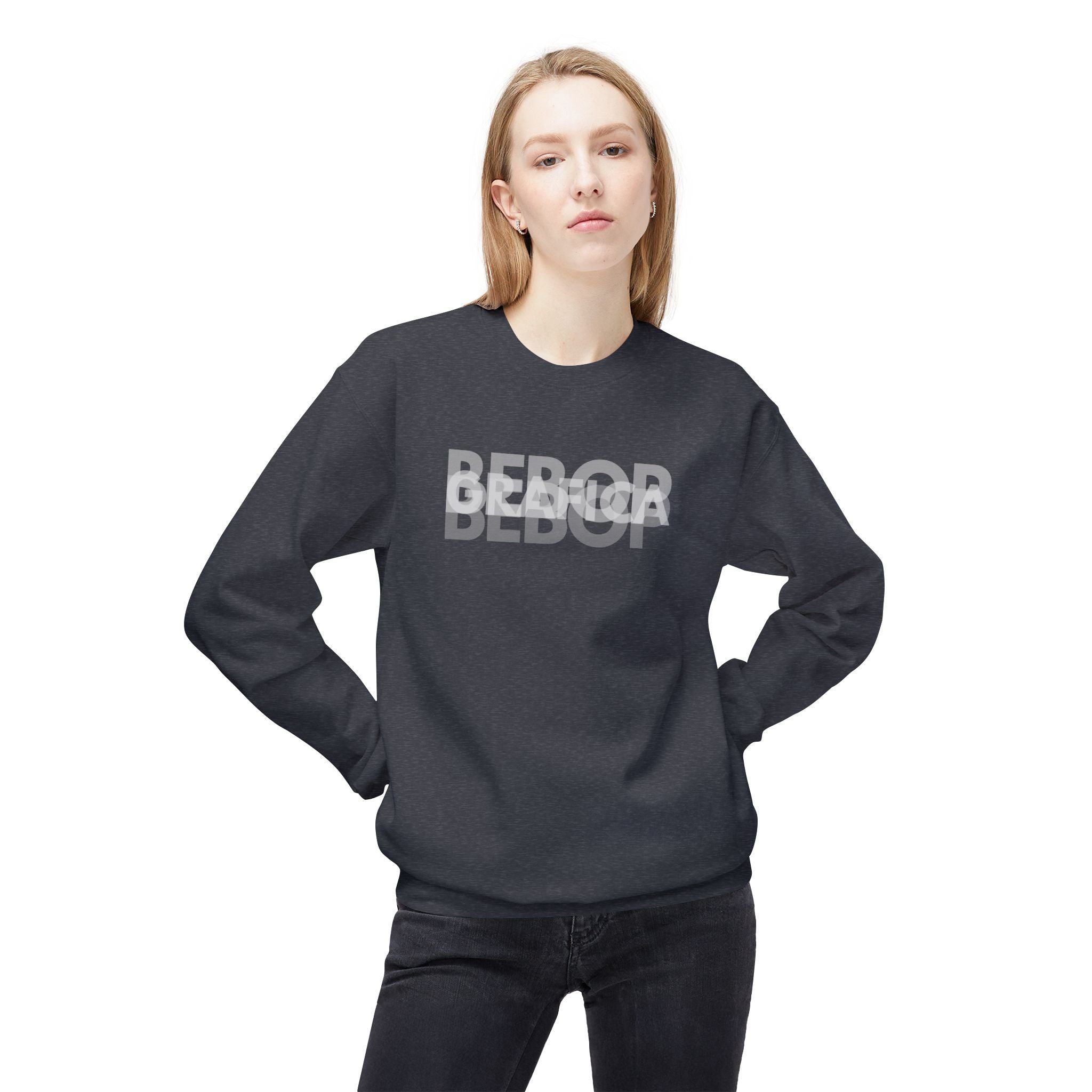 Unisex Fleece Crewneck Sweatshirt - Cozy and Stylish, Perfect for Casual Wear, Gifts for Friends, Layering, and Everyday Comfort
