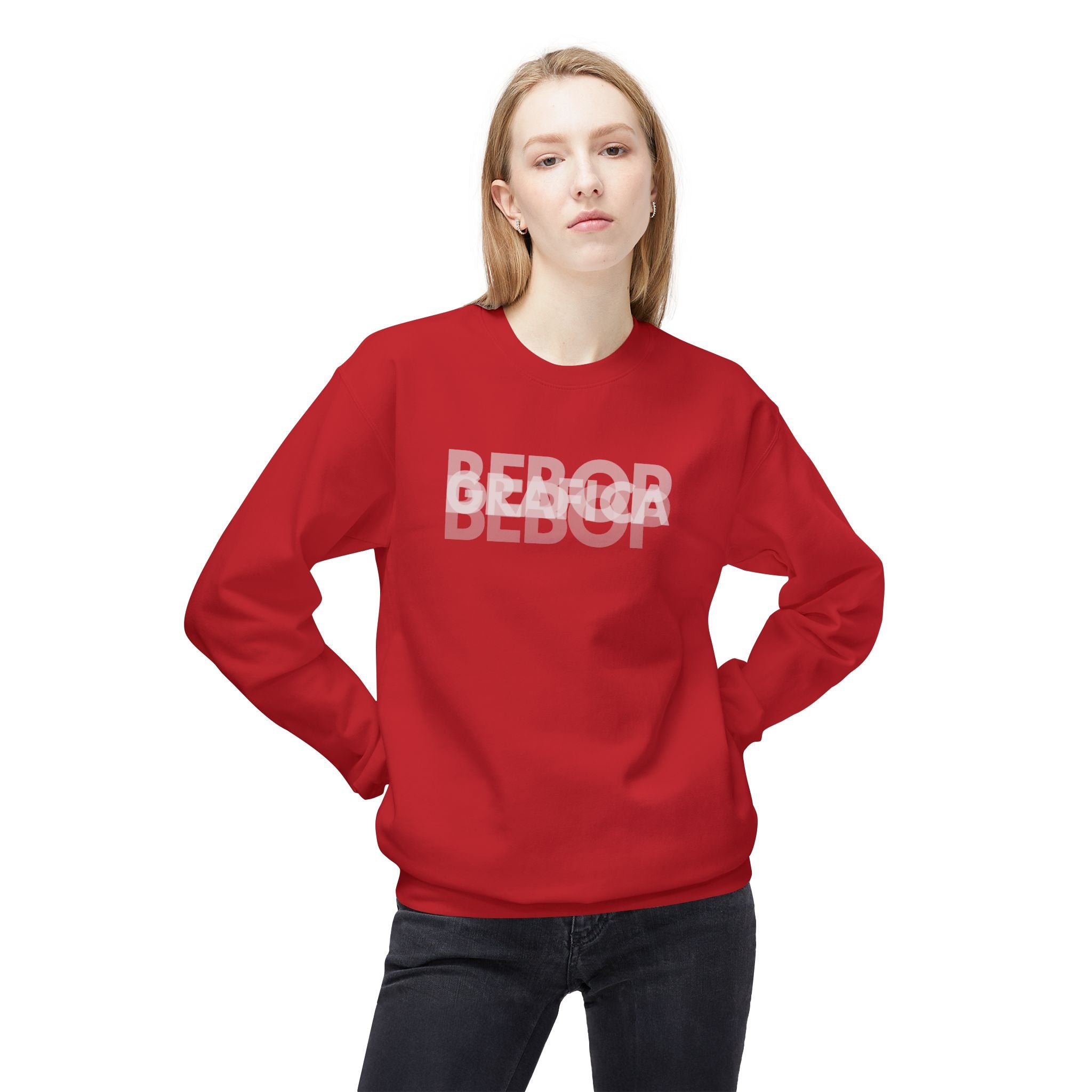 Unisex Fleece Crewneck Sweatshirt - Cozy and Stylish, Perfect for Casual Wear, Gifts for Friends, Layering, and Everyday Comfort