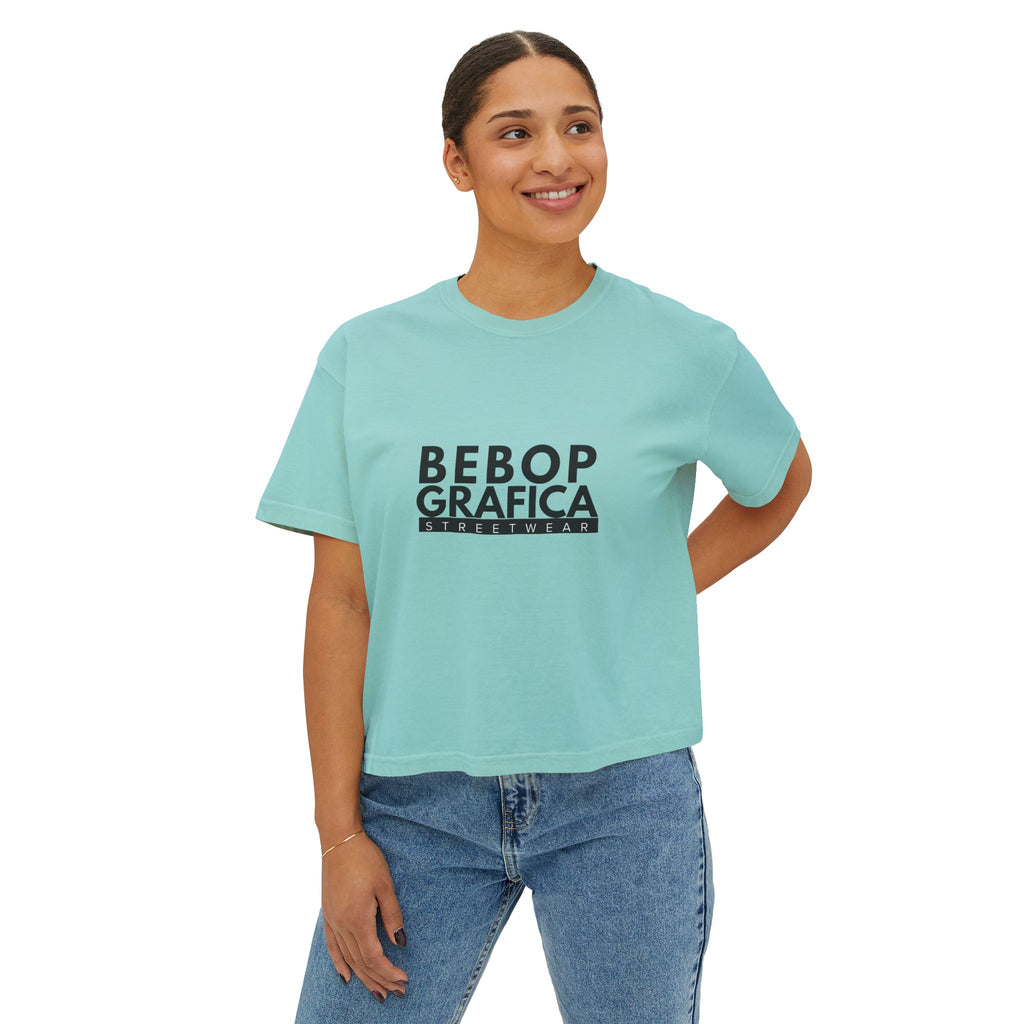 Trendy Women's Boxy Tee, Casual Graphic Top, Stylish Summer Shirt, Everyday Wear, Gift for Her