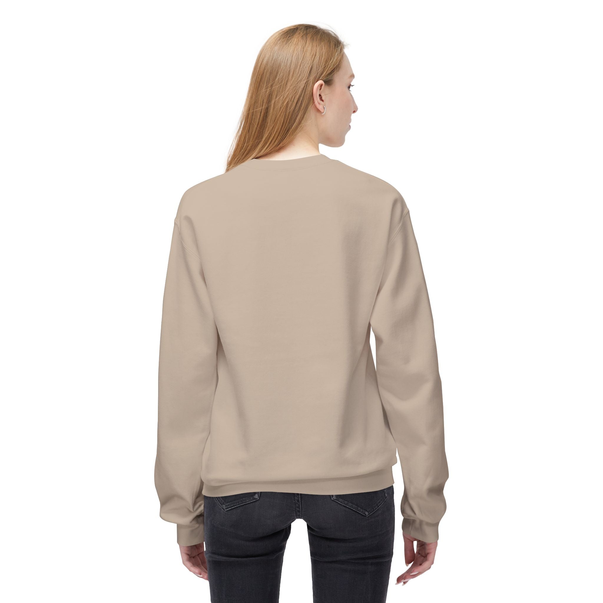 Unisex Fleece Crewneck Sweatshirt - Cozy and Stylish, Perfect for Casual Wear, Gifts for Friends, Layering, and Everyday Comfort