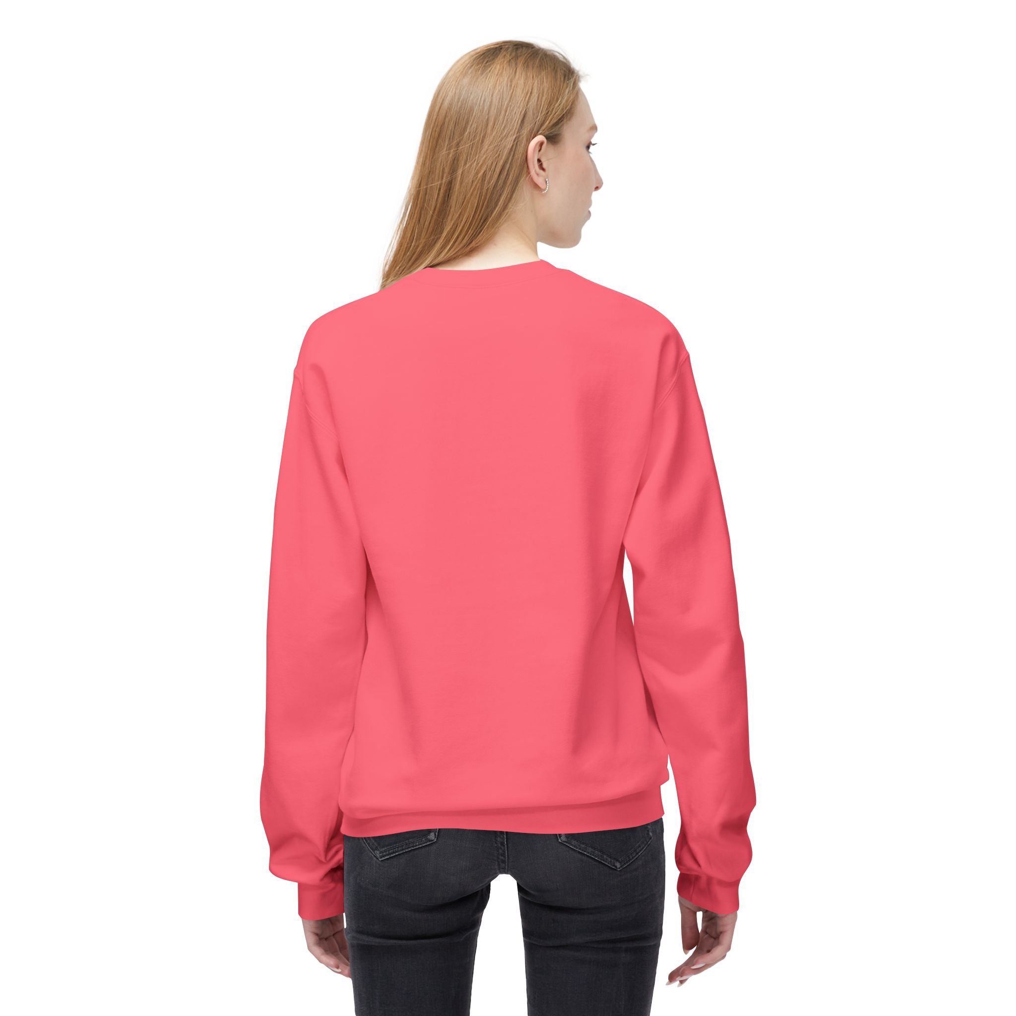Unisex Fleece Crewneck Sweatshirt - Cozy and Stylish, Perfect for Casual Wear, Gifts for Friends, Layering, and Everyday Comfort