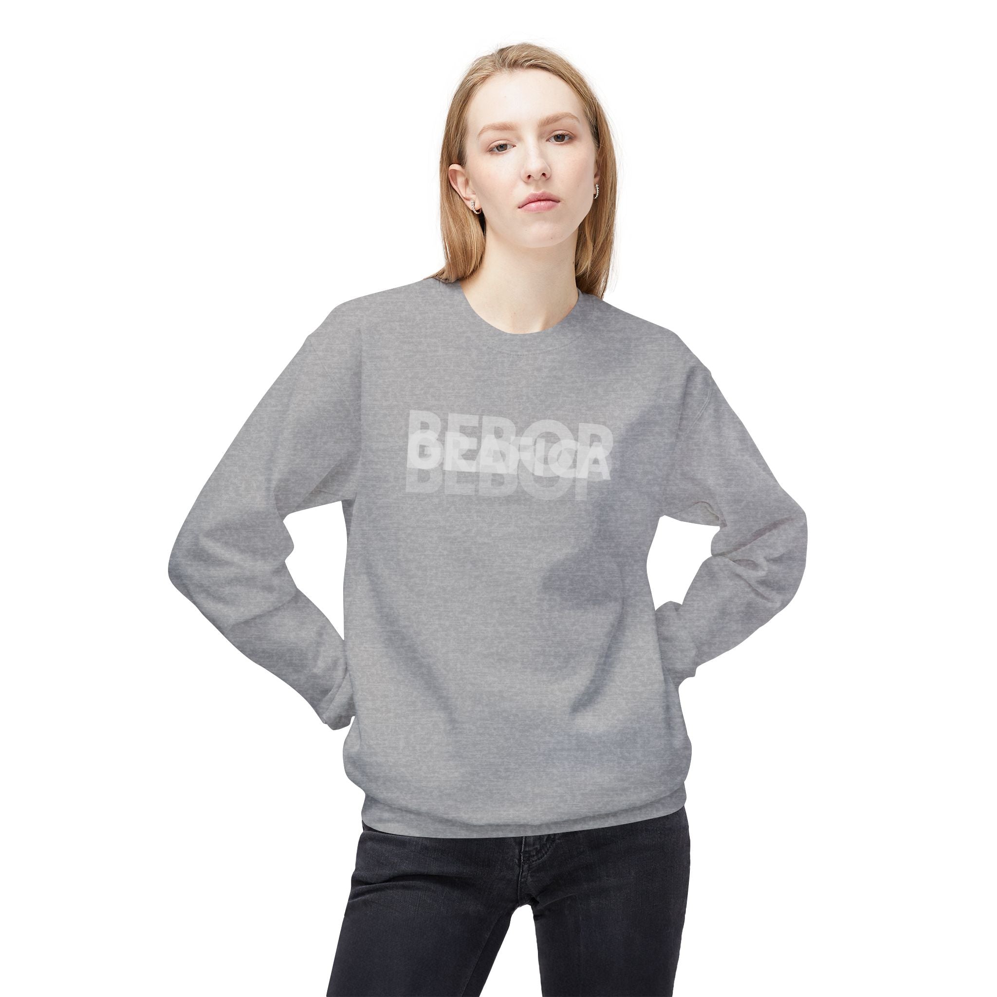 Unisex Fleece Crewneck Sweatshirt - Cozy and Stylish, Perfect for Casual Wear, Gifts for Friends, Layering, and Everyday Comfort