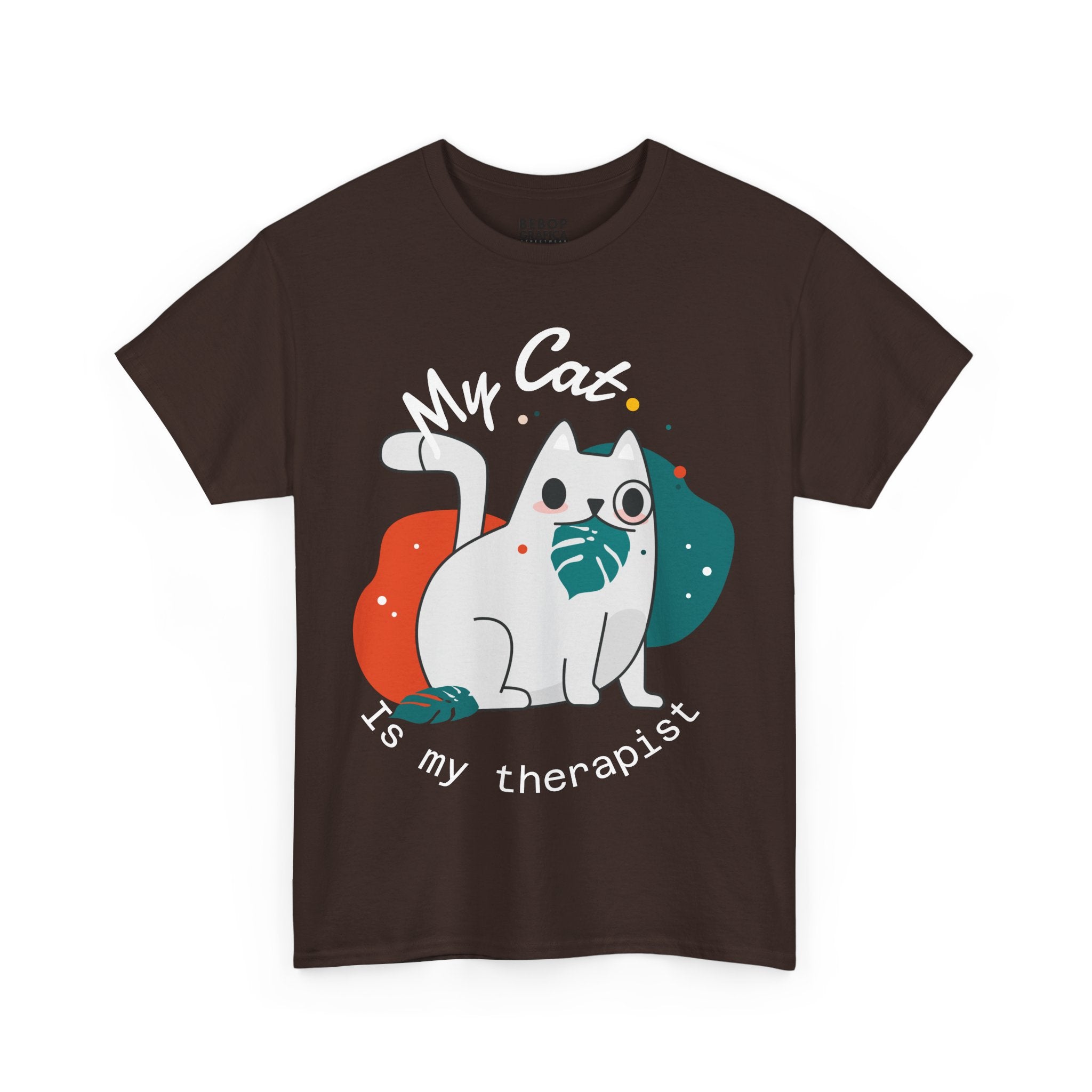 Cute Cat Therapist Tee, Funny Cat Lover Shirt, Gift for Cat Owners, Unisex Cotton Tee, Animal Therapy Apparel