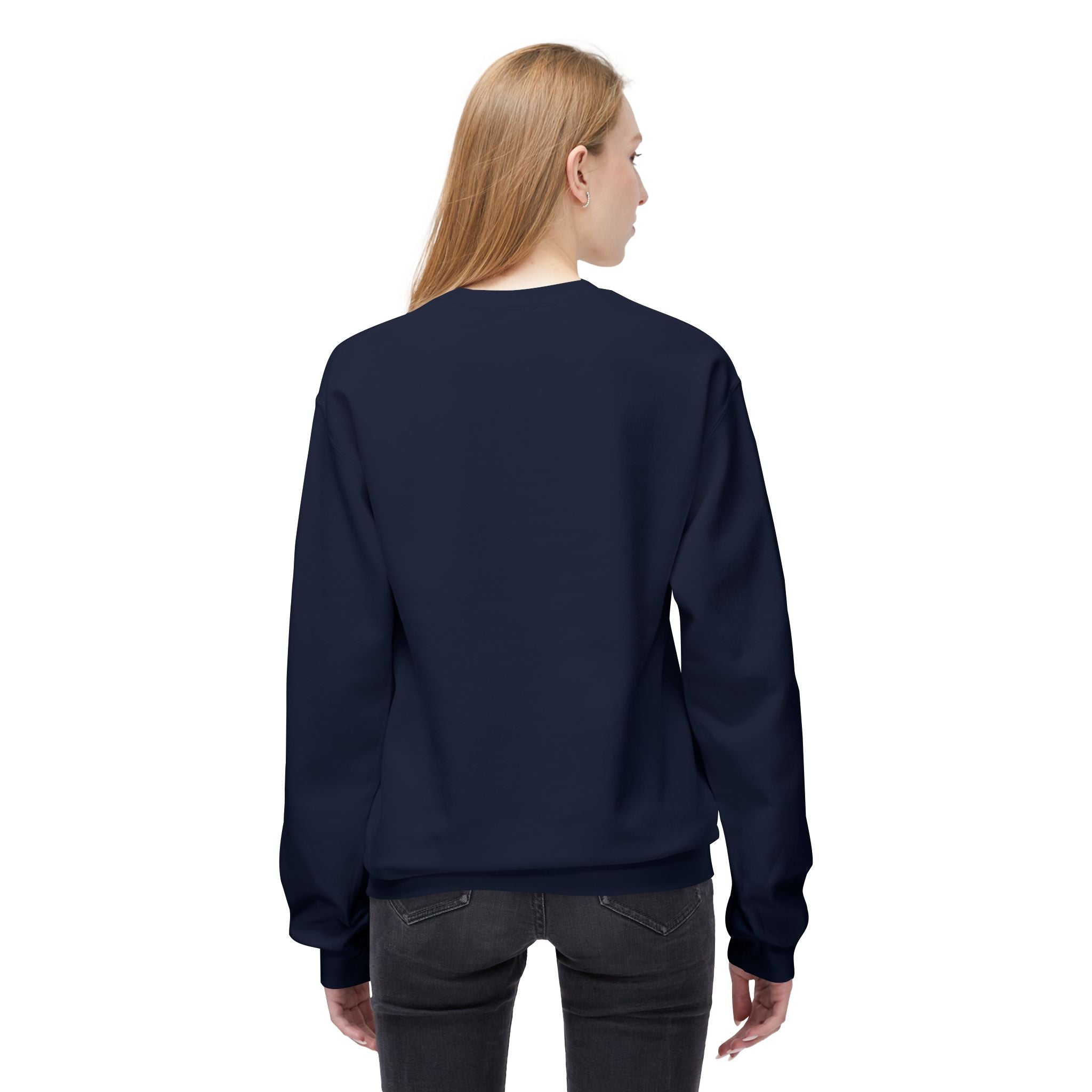 Unisex Fleece Crewneck Sweatshirt - Cozy and Stylish, Perfect for Casual Wear, Gifts for Friends, Layering, and Everyday Comfort
